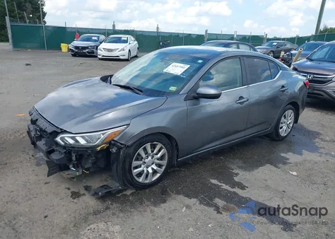 2020 Nissan Sentra S Xtronic Cvt z USA, uszkodzony, nr VIN 3N1AB8BV4LY221961